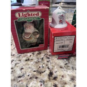 Vintage Christmas Ornaments Lot In Original Box‎ All In Great Condition.  2377